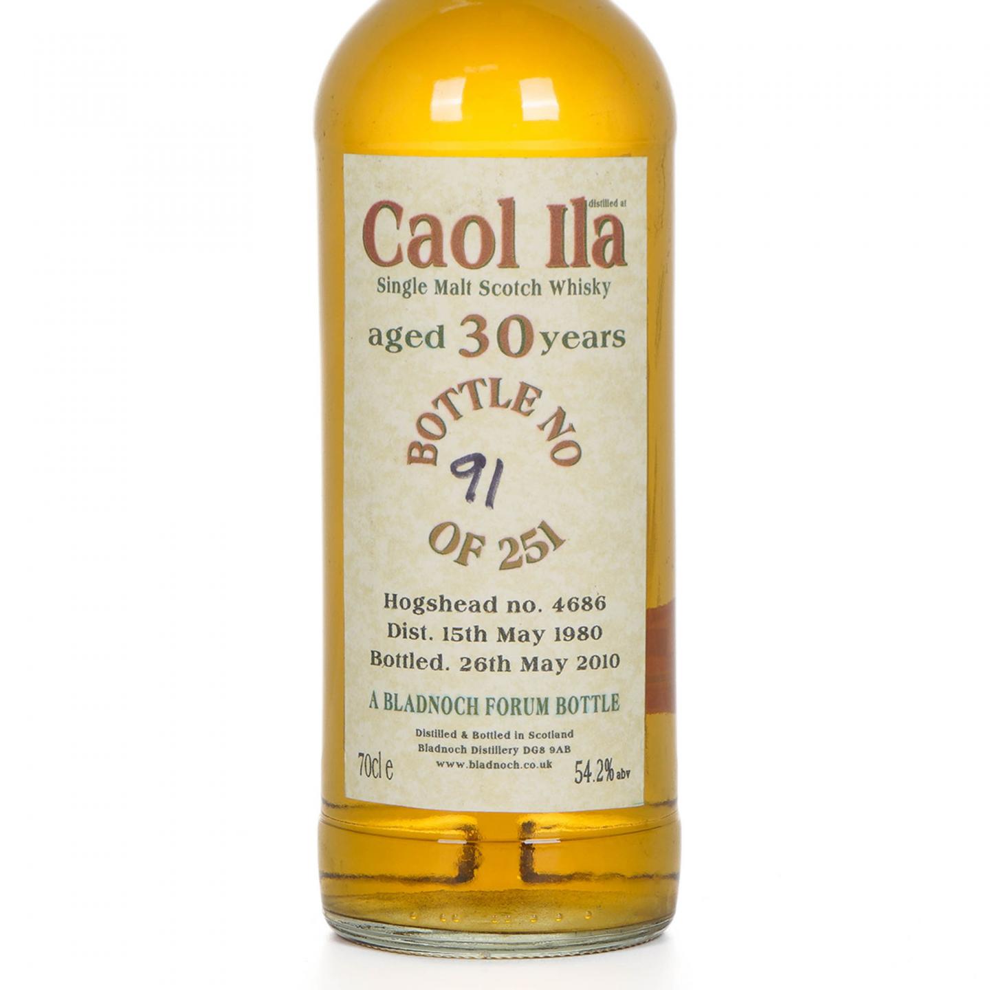 Caol Ila 卡尔里拉 30年 1980-2010 #4686