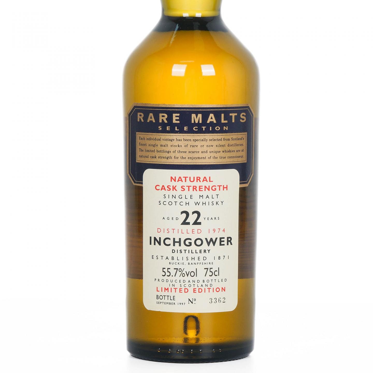 Inchgower 英尺高尔 22年 1974-1997 RMS 桶强 750ml