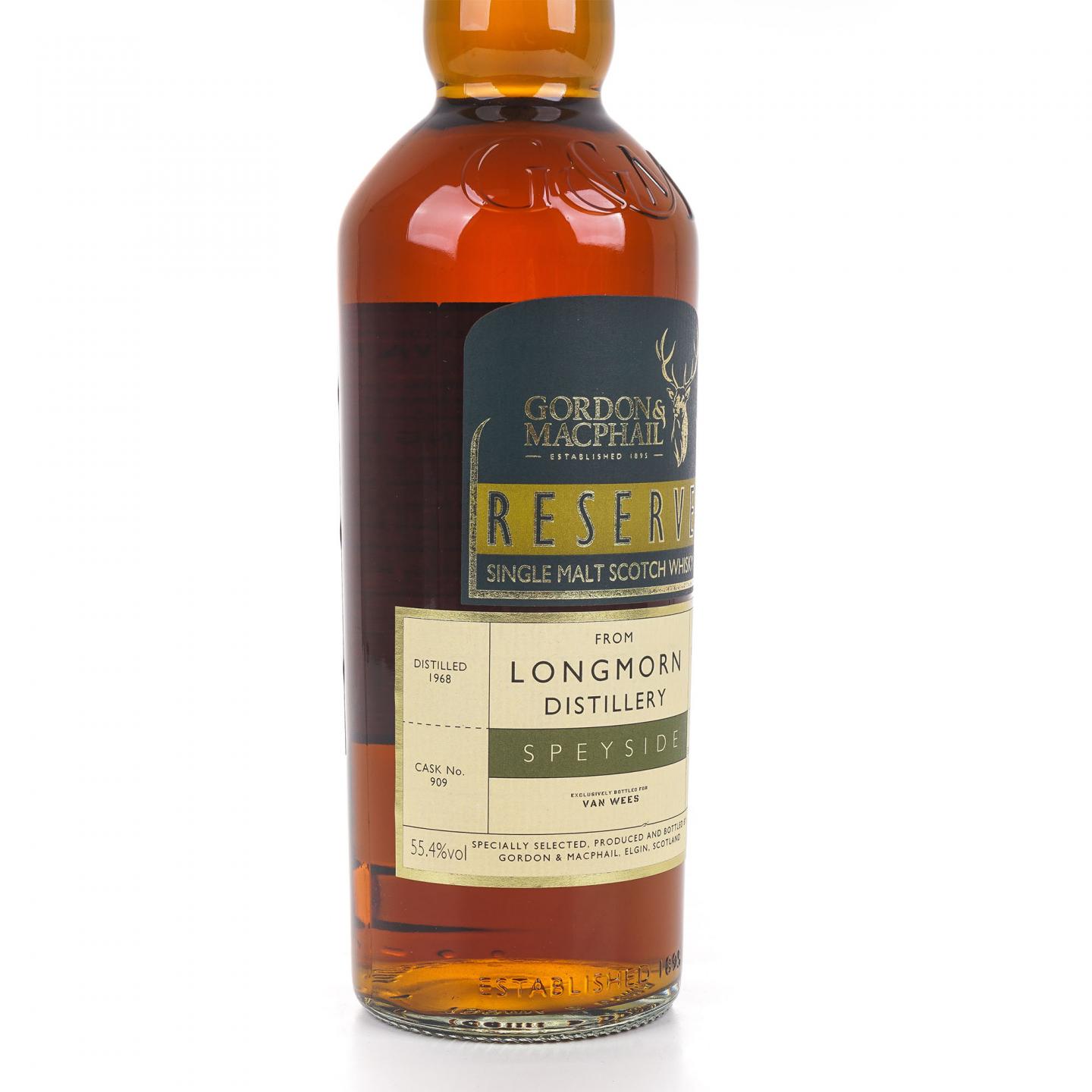 Longmorn 朗摩 1968-2011 初填雪莉桶#909 GM