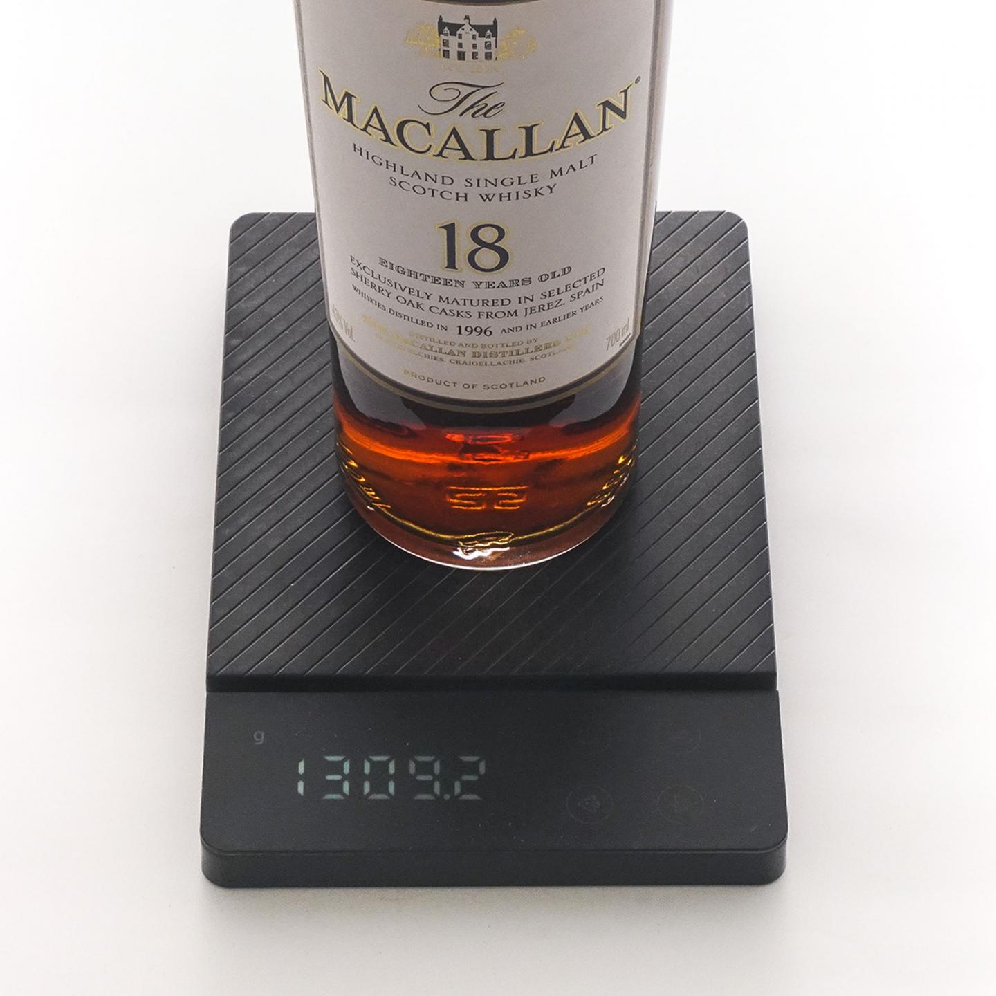 Macallan 麦卡伦 18年 1996 雪莉桶