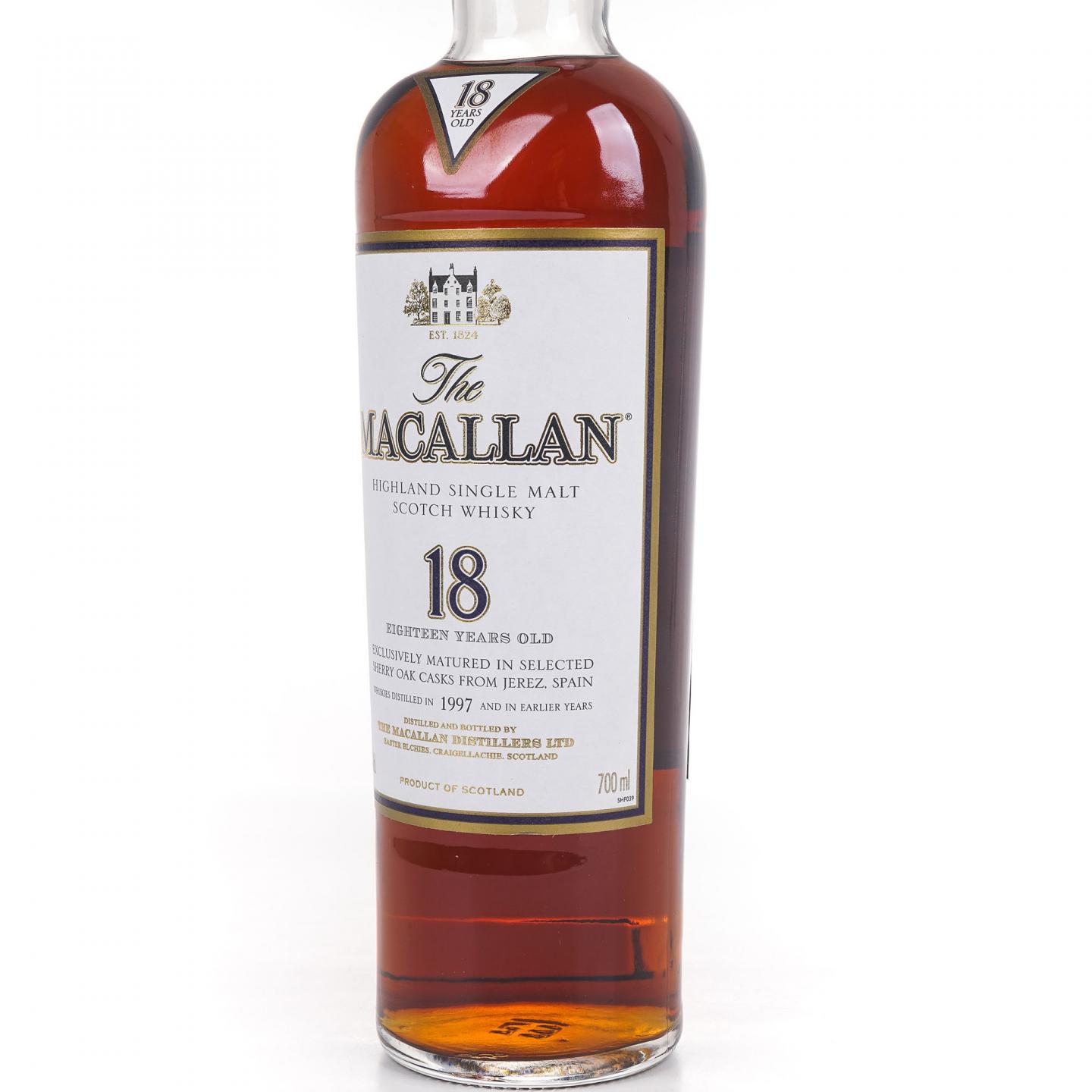 Macallan 麦卡伦 18年 1997 雪莉桶