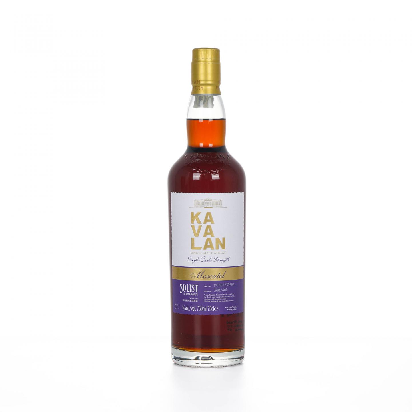 Kavalan 噶玛兰 经典独奏 Moscatel雪莉桶#M0110223029A 750ml