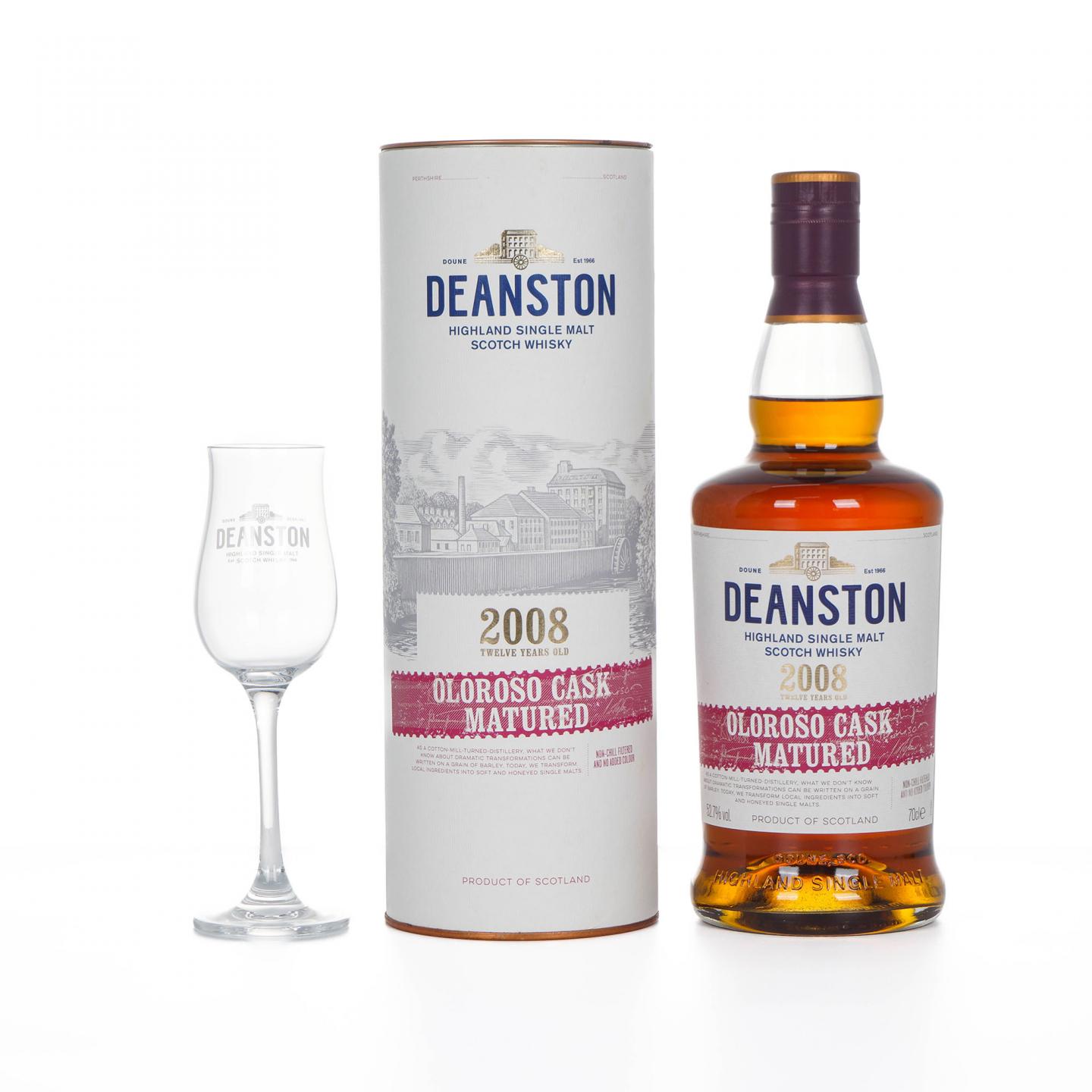 Deanston 丁斯顿 12年 2008-2021 行货