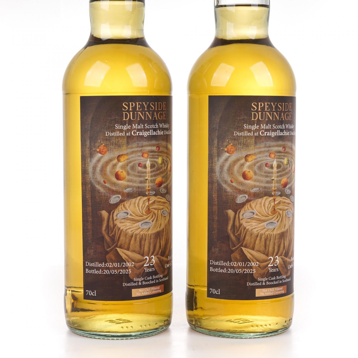 Craigellachie 克莱拉奇 23年 2002-2025 单桶 2瓶组*700ml