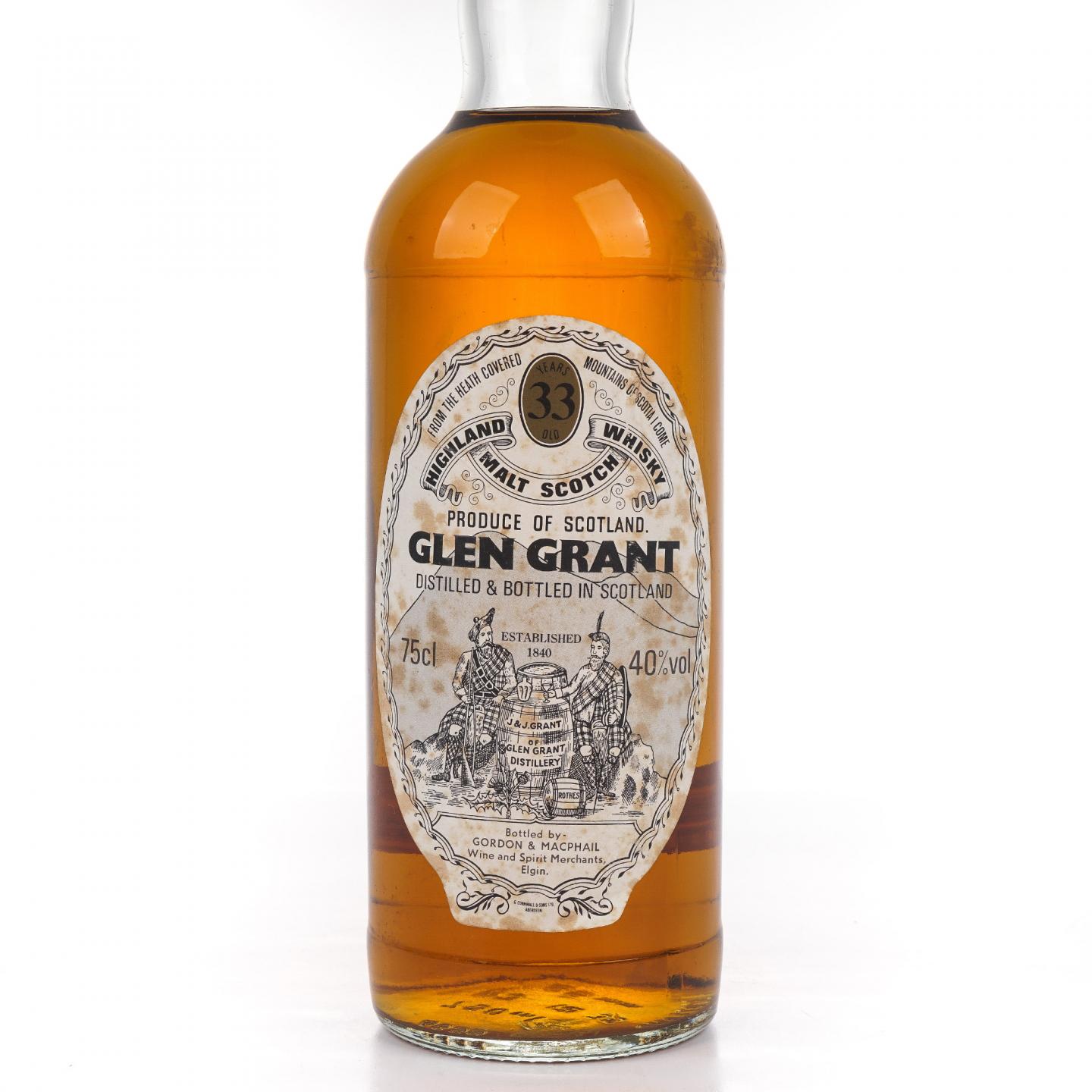 Glen Grant 格兰冠 33年 GM 750ml