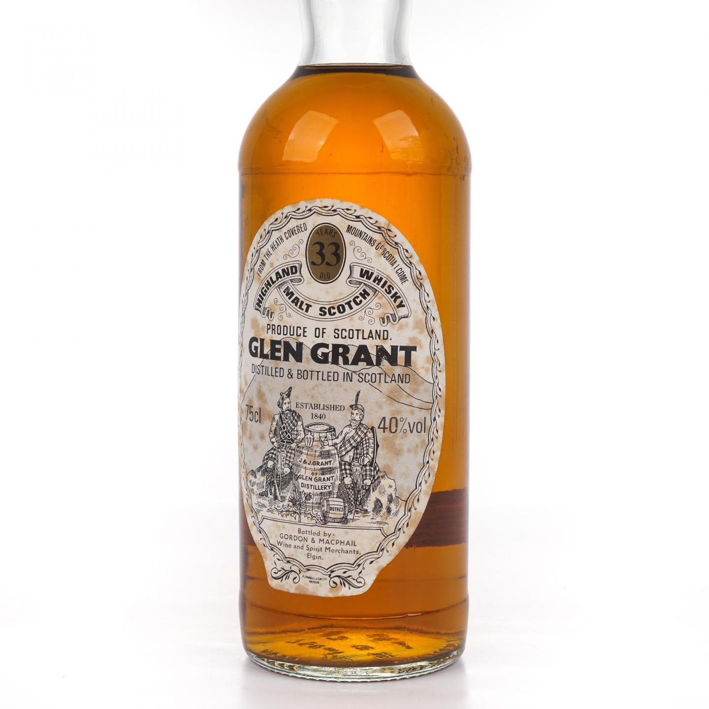 Glen Grant 格兰冠 33年 GM 750ml