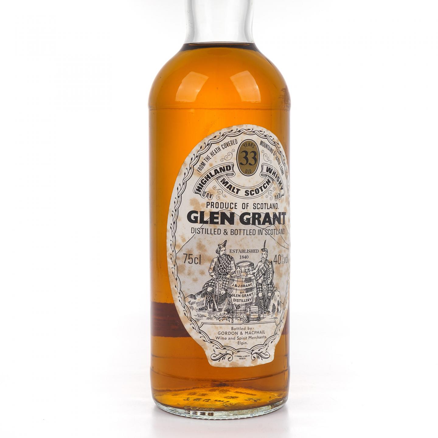 Glen Grant 格兰冠 33年 GM 750ml
