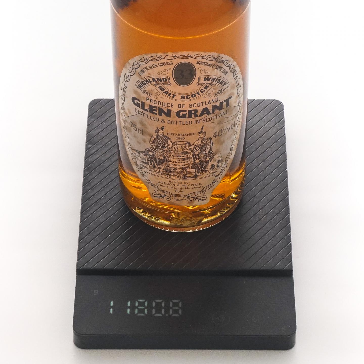 Glen Grant 格兰冠 33年 GM 750ml