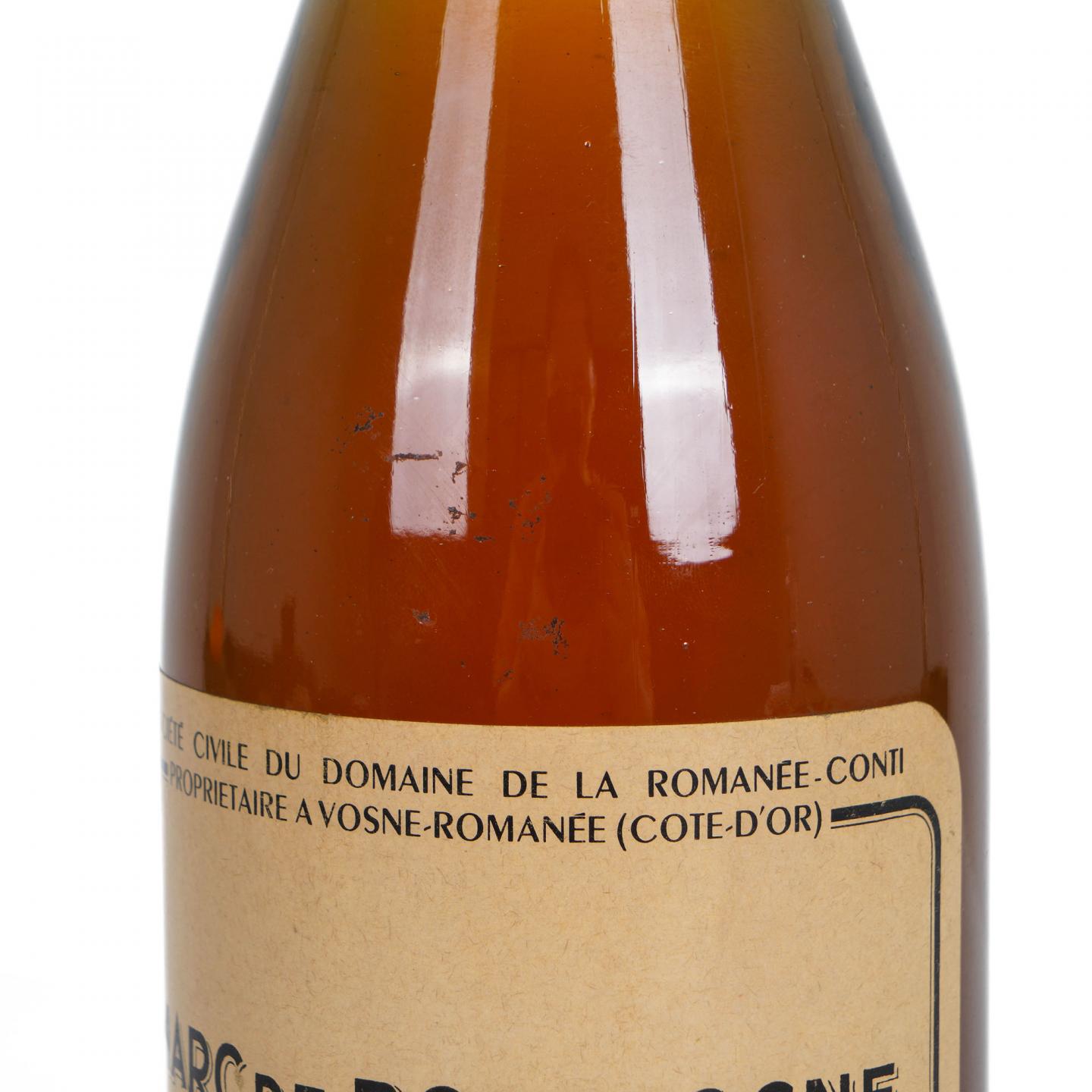 Romanee-Conti 罗曼尼康帝 马克白兰地 勃艮第产区 1960s-70s 750ml