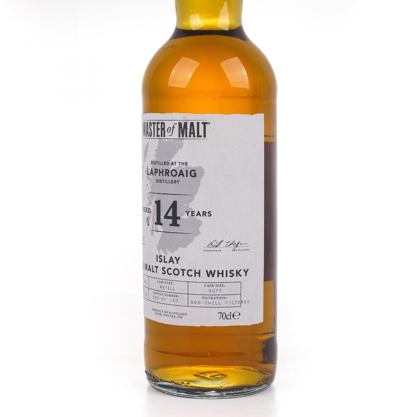 Laphroaig 拉弗格 14年 2005-2019 Master of Malt
