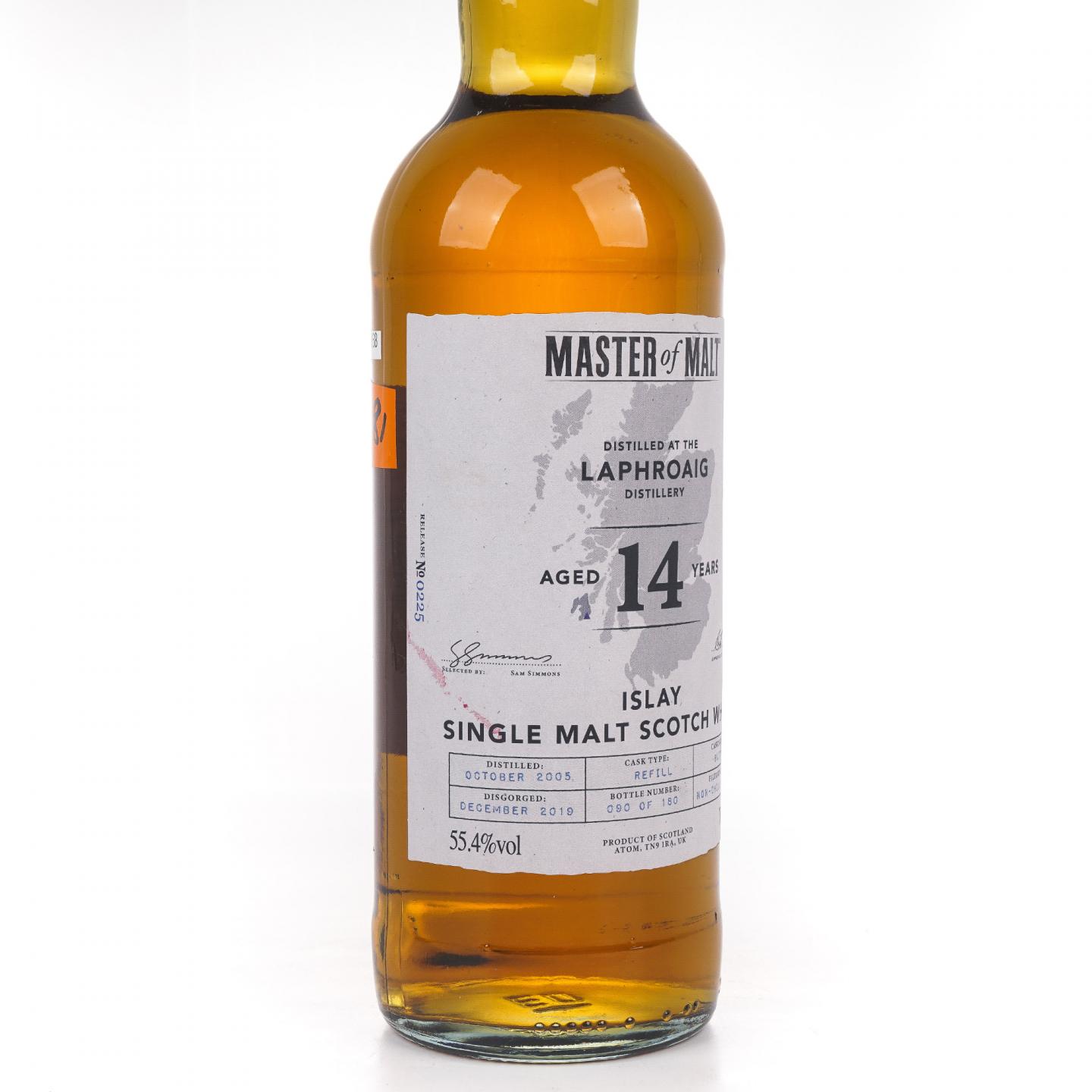 Laphroaig 拉弗格 14年 2005-2019 Master of Malt