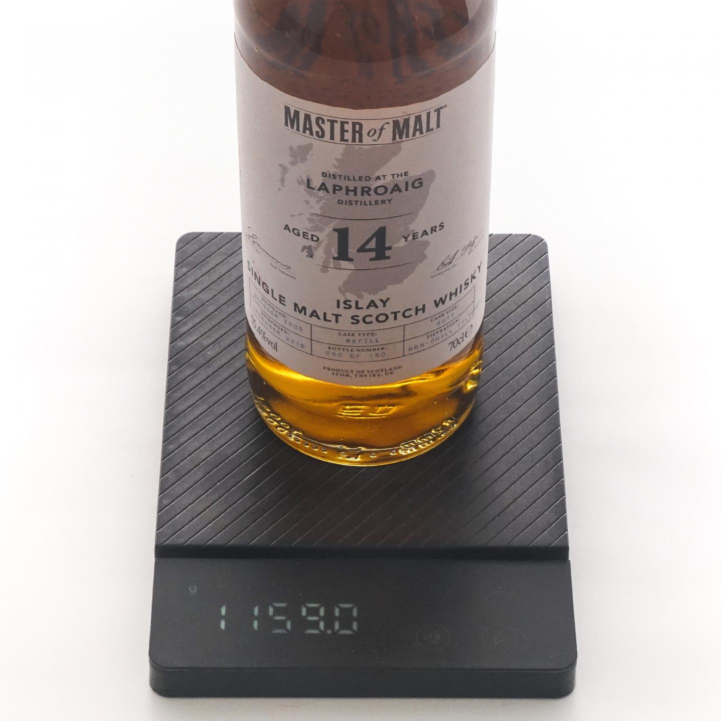 Laphroaig 拉弗格 14年 2005-2019 Master of Malt