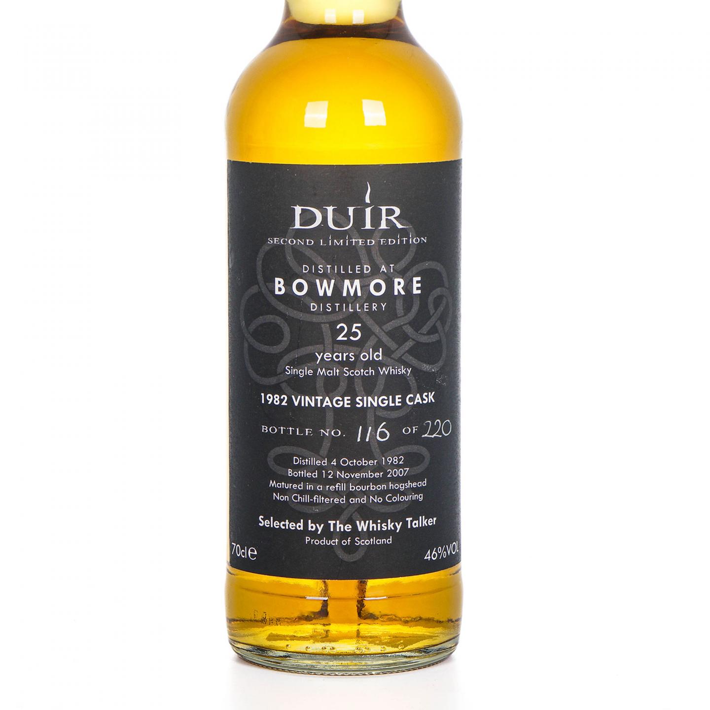 Bowmore 波摩 25年 1982-2007 TWT