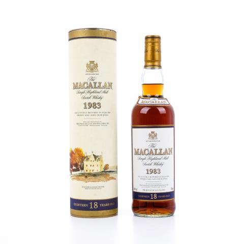 Macallan 麦卡伦 18年 1983 雪莉桶