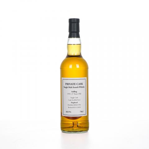 Ardbeg 阿贝 27年 1991-2018 单桶 Private Bottling