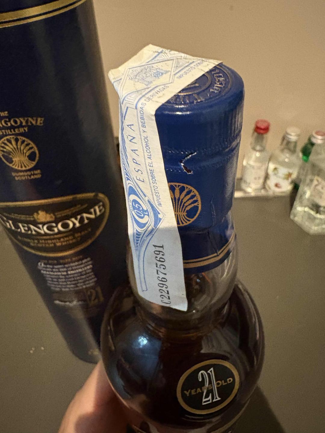 格兰哥尼21年老老版本00年代老酒