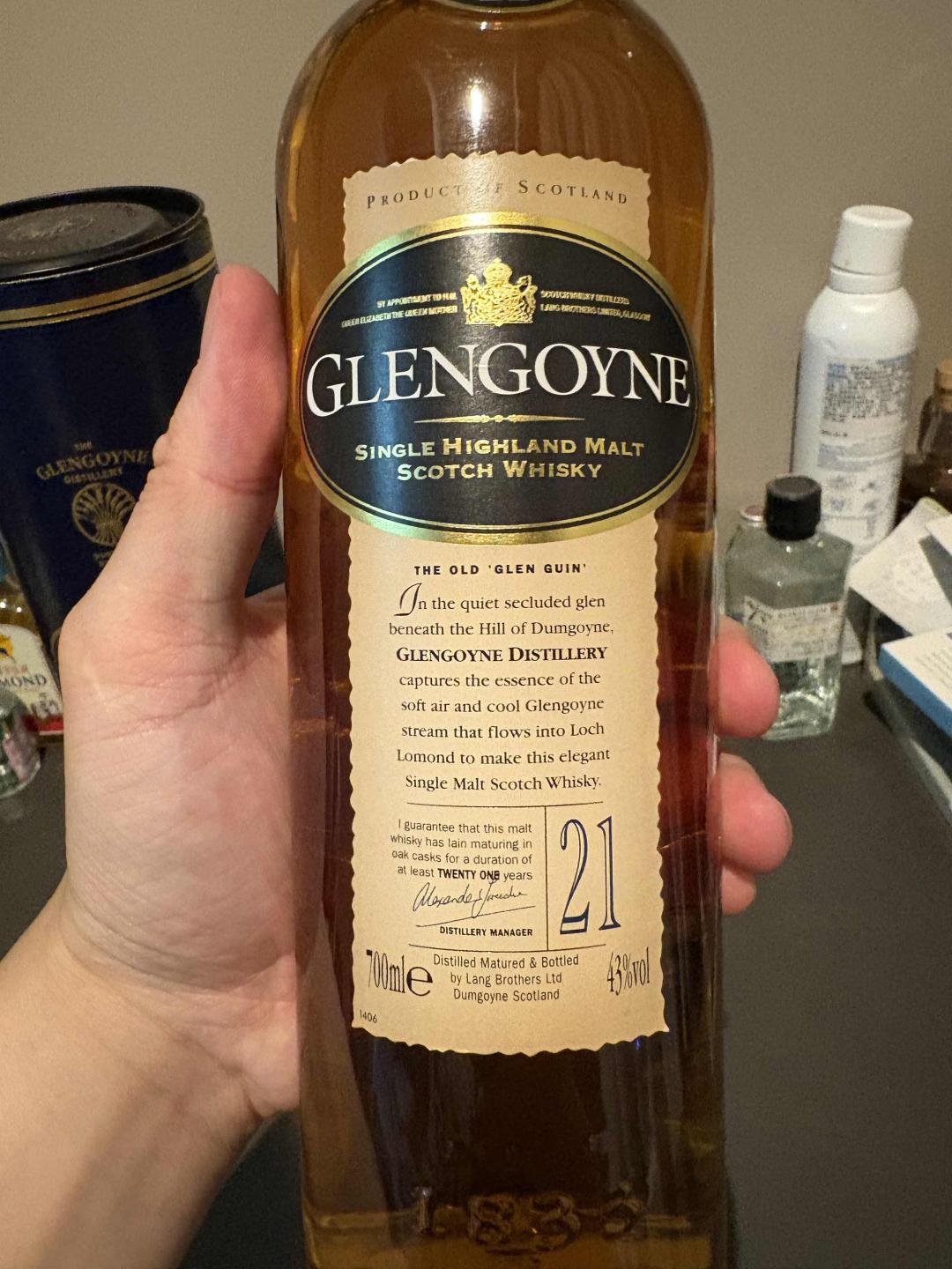 格兰哥尼21年老老版本00年代老酒