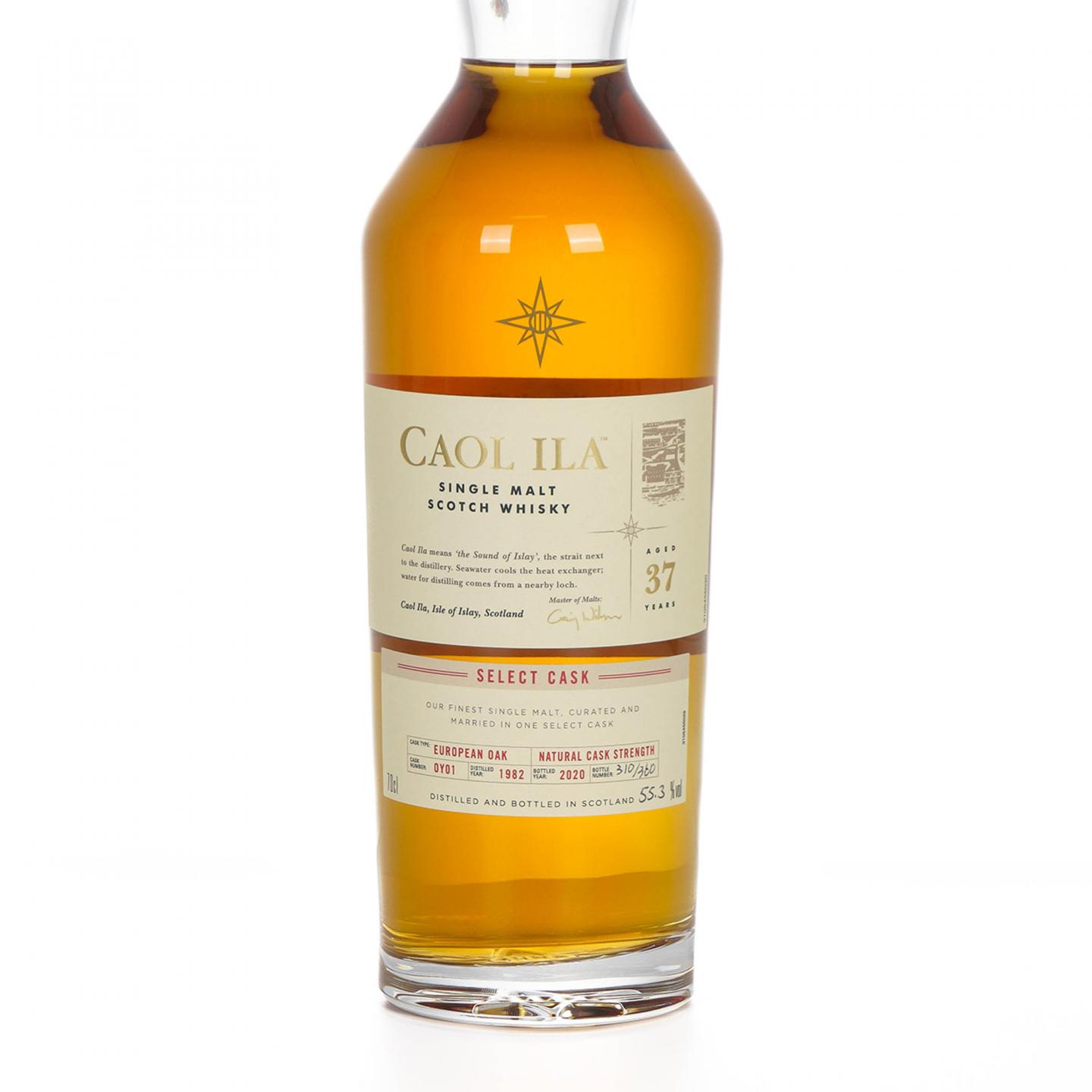 Caol Ila 卡尔里拉 37年 1982-2020 星星标#0Y01