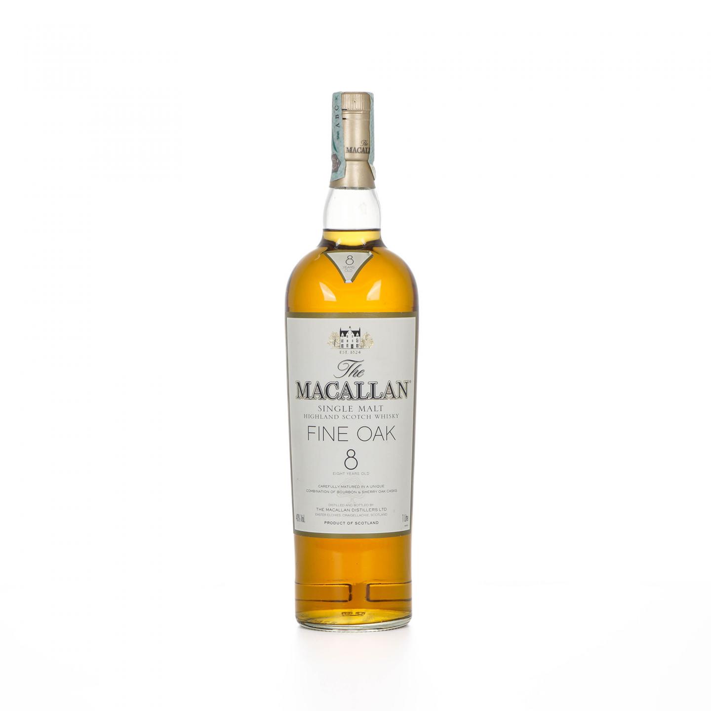 Macallan 麦卡伦 8年 Fine Oak 1升装