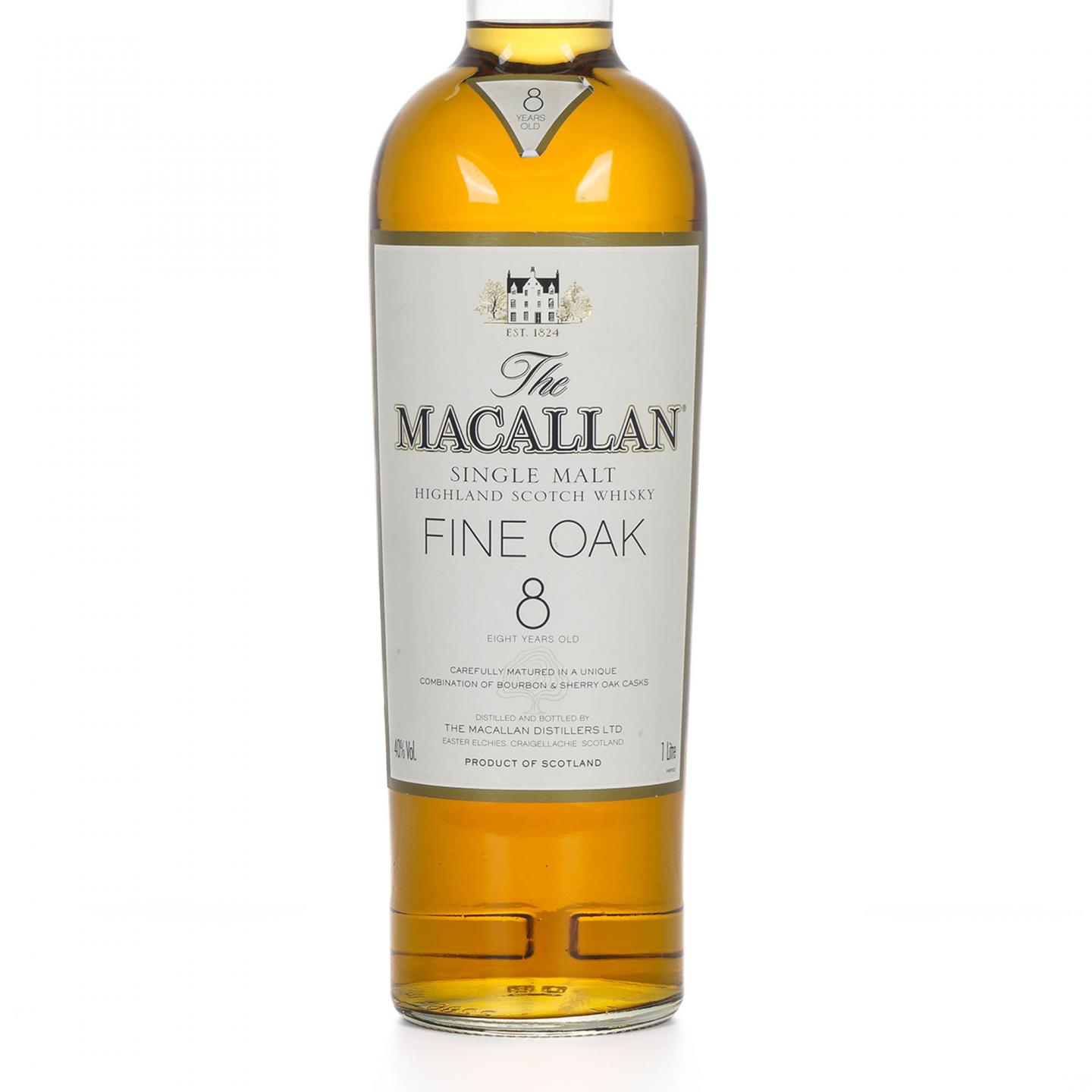 Macallan 麦卡伦 8年 Fine Oak 1升装