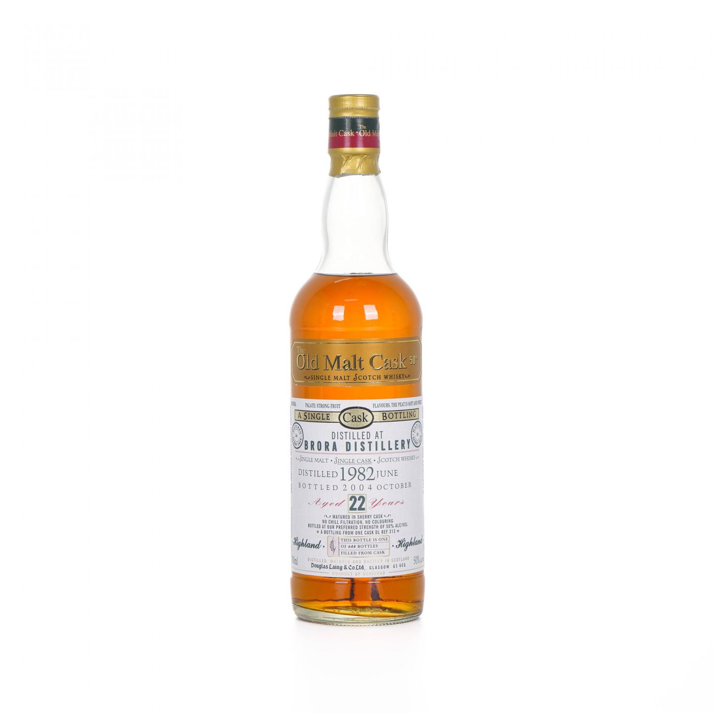 Brora 布朗拉 22年 1982-2004 DL Old Malt Cask