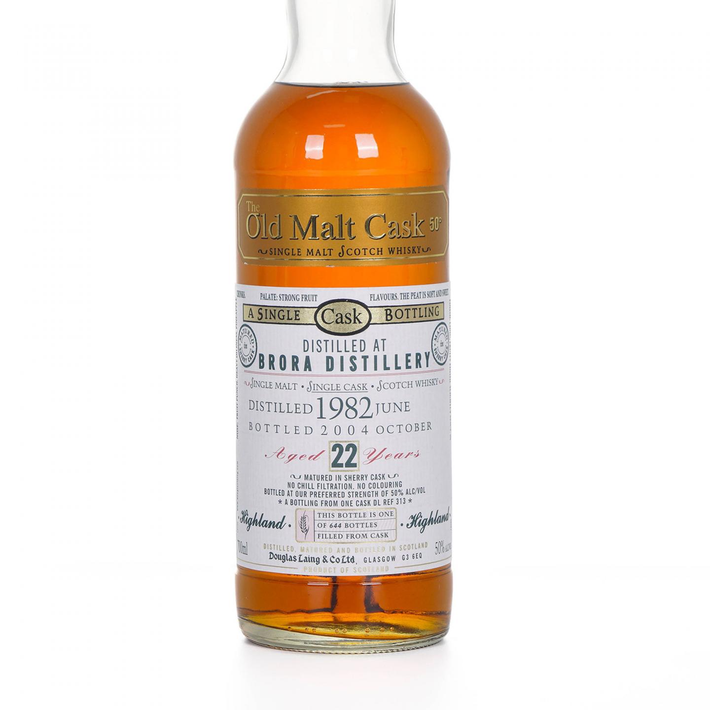 Brora 布朗拉 22年 1982-2004 DL Old Malt Cask