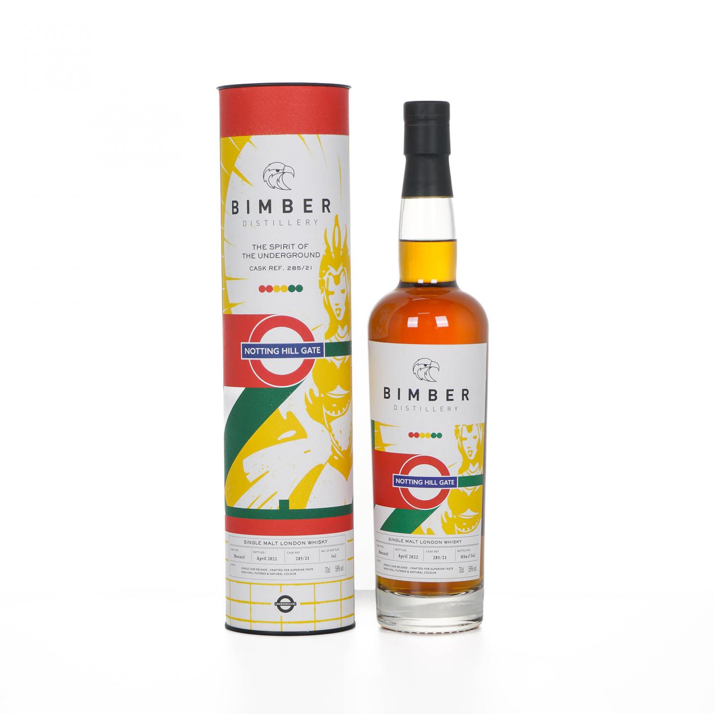 Bimber 2022 Notting Hill Gate 雪莉单桶#285/21