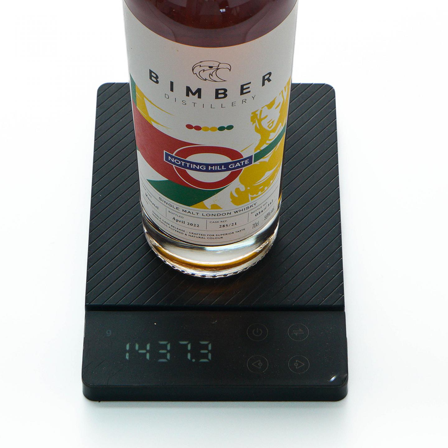 Bimber 2022 Notting Hill Gate 雪莉单桶#285/21