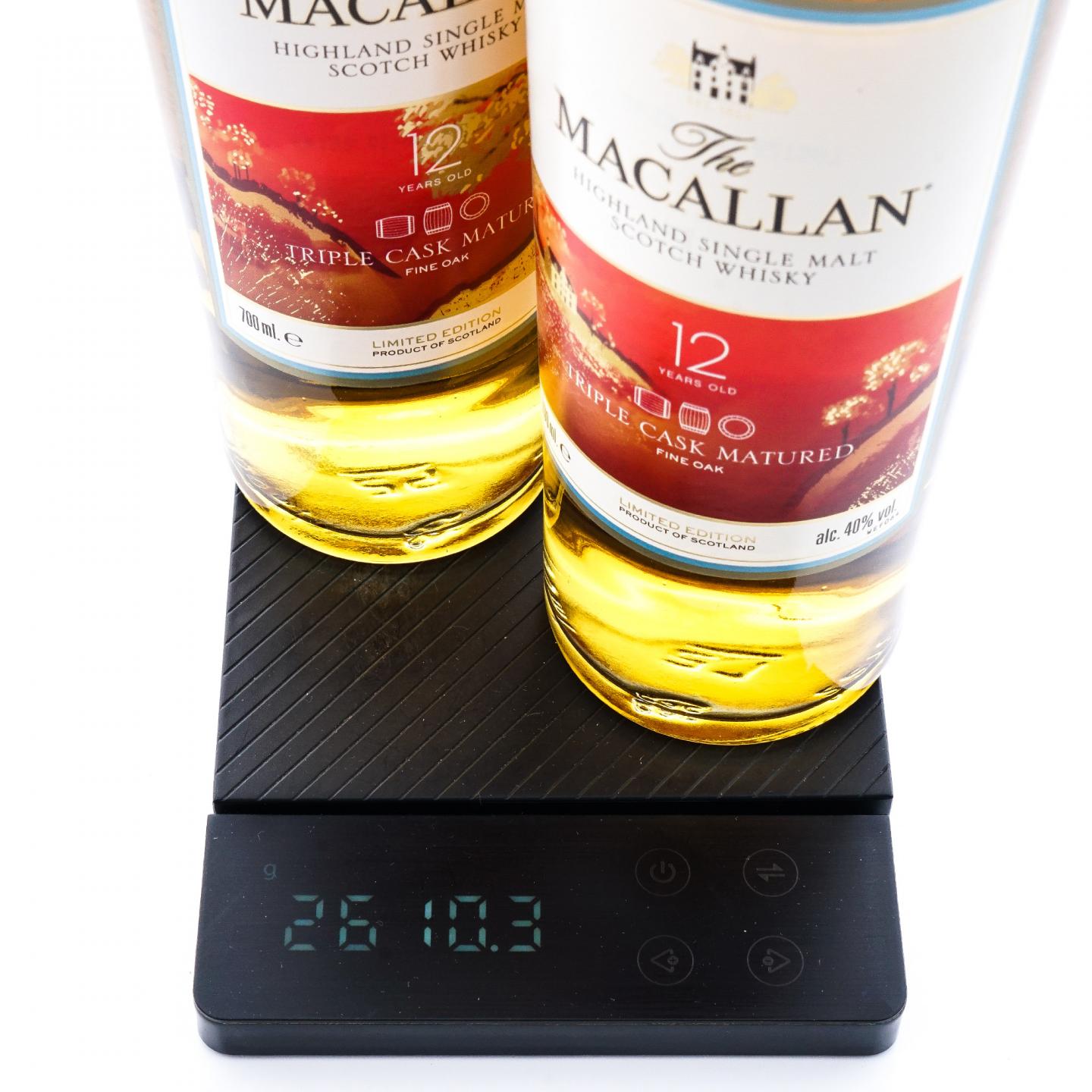 Macallan 麦卡伦 12年 Triple Cask 2018 狗年限定 2支组