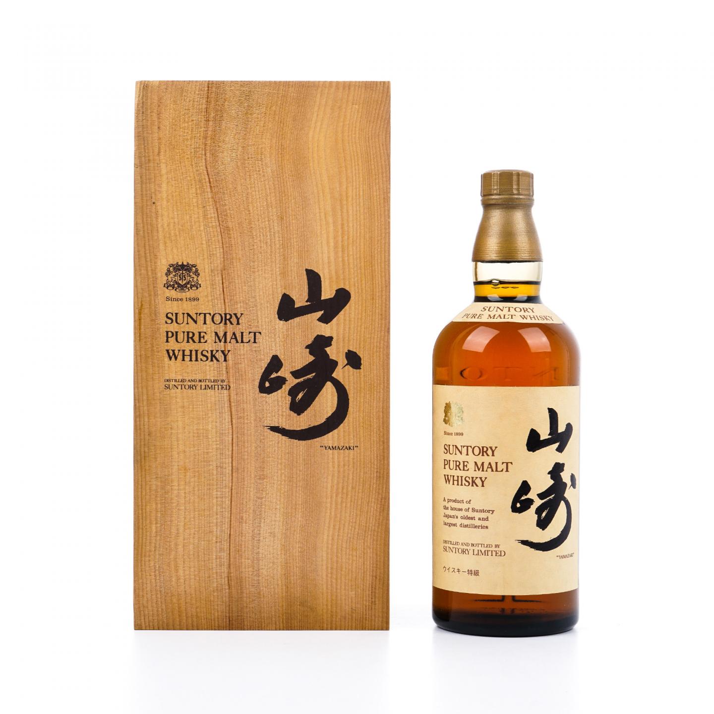 山崎 金狮标 Pure Malt 特级 木盒 760ML