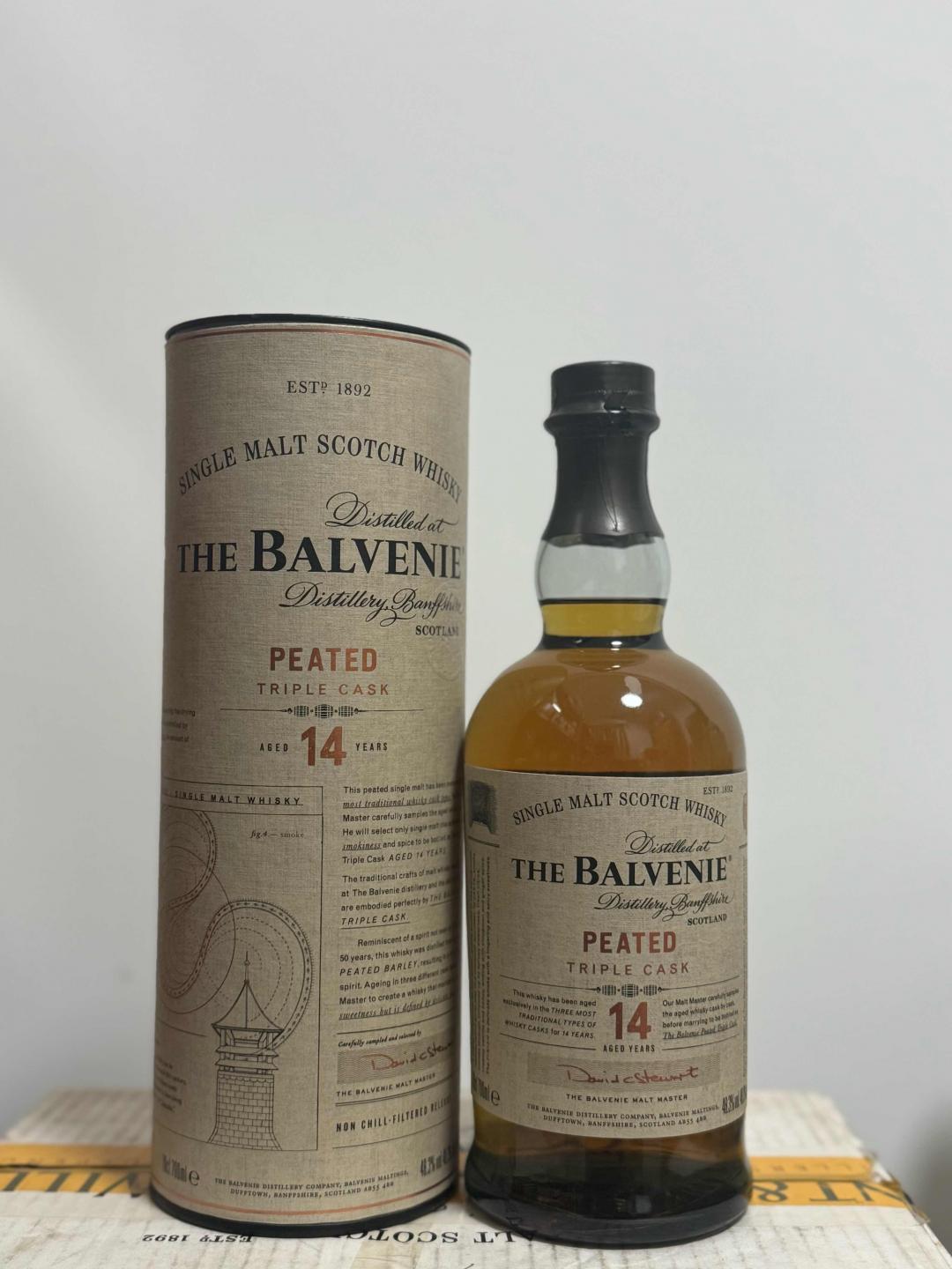 百富14年 泥煤 停产绝版酒款