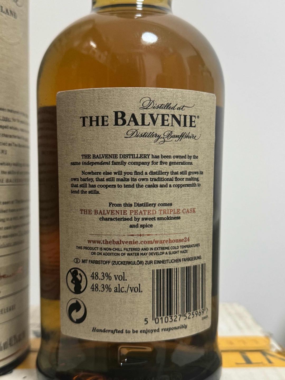 百富14年 泥煤 停产绝版酒款