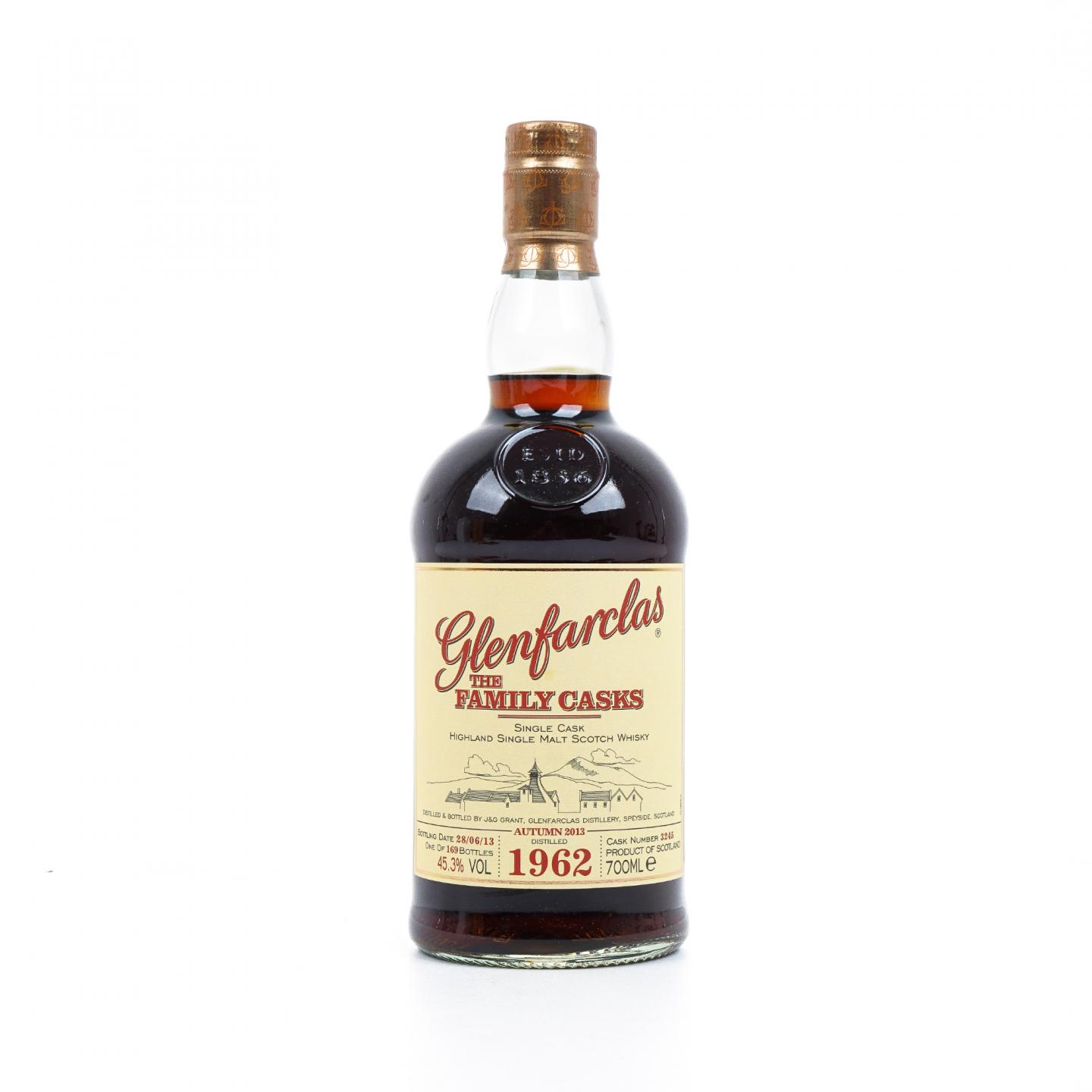 Glenfarclas 格兰花格 1962-2013 家族桶 单桶#3245