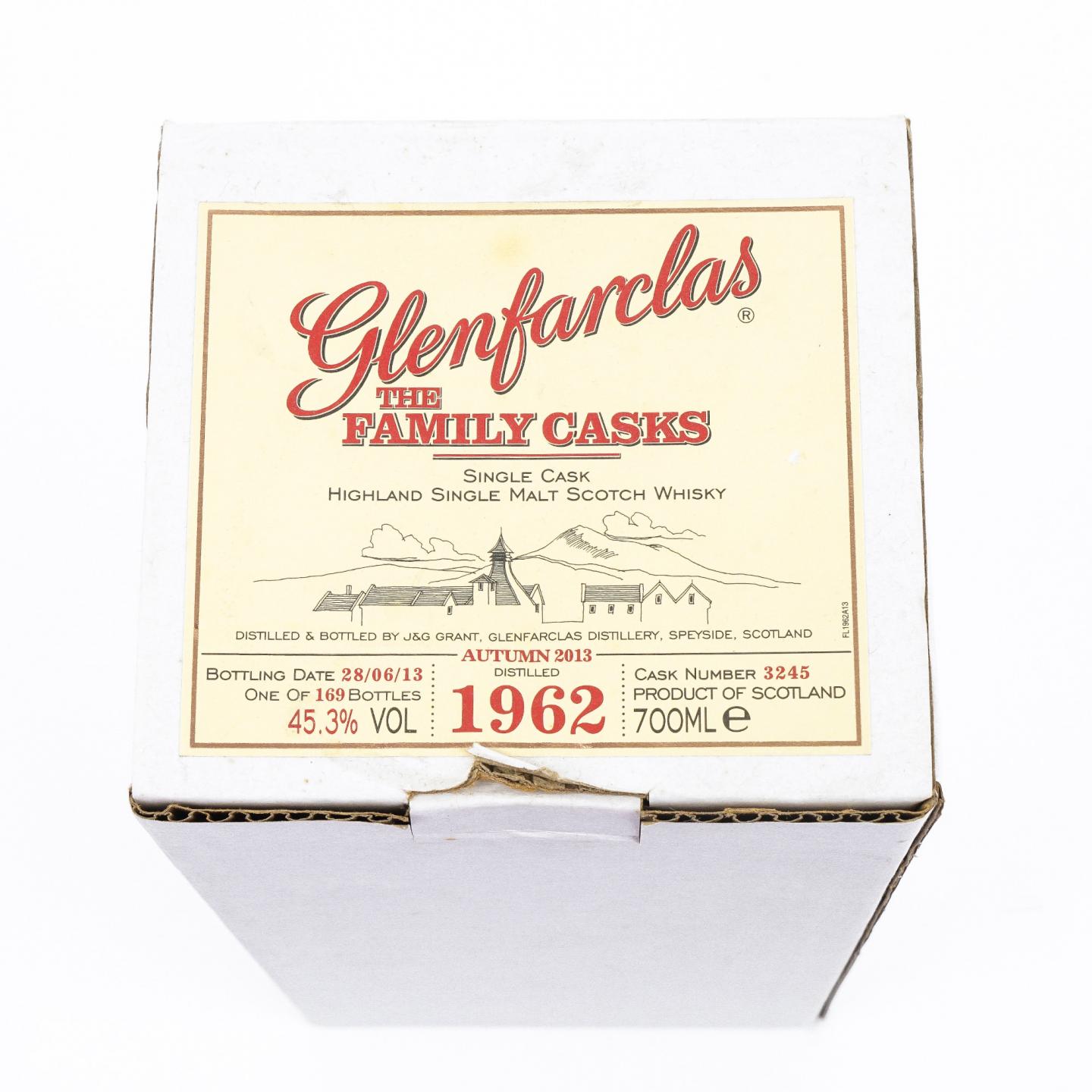 Glenfarclas 格兰花格 1962-2013 家族桶 单桶#3245