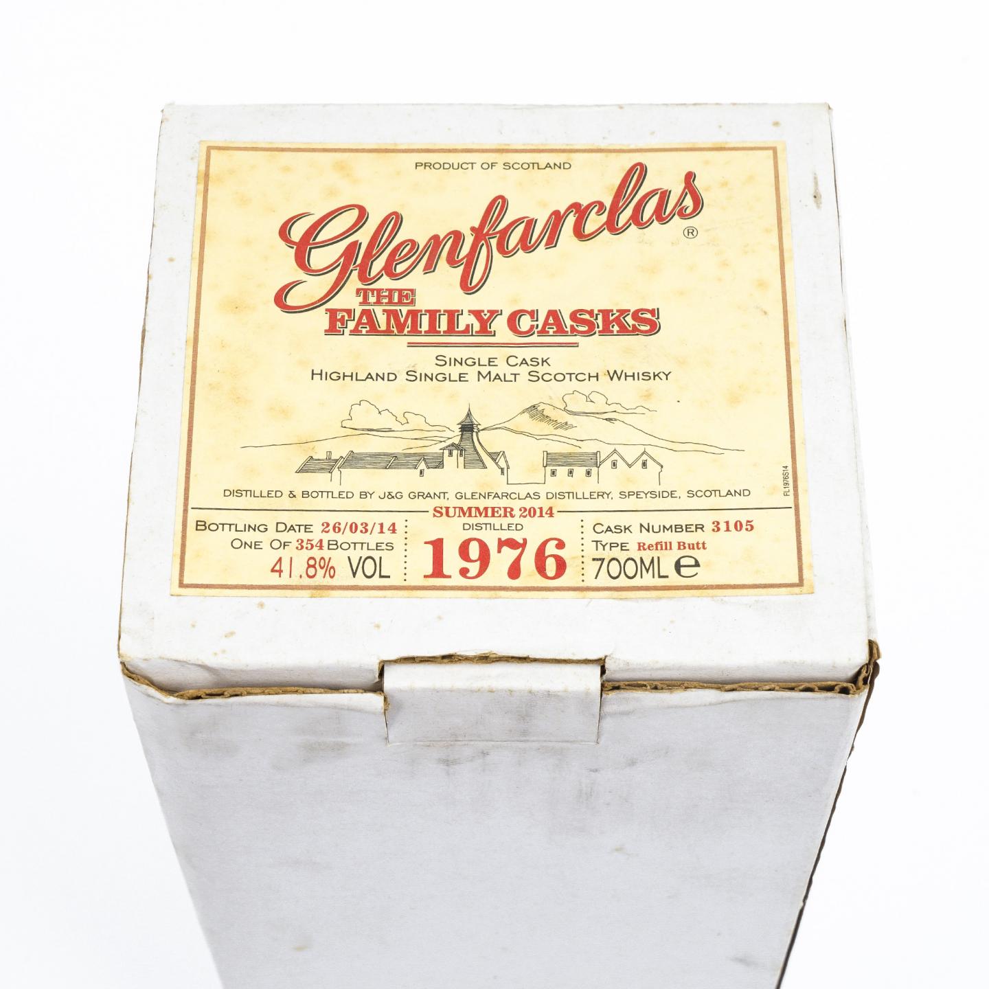 Glenfarclas 格兰花格 1976-2014 家族桶#3105
