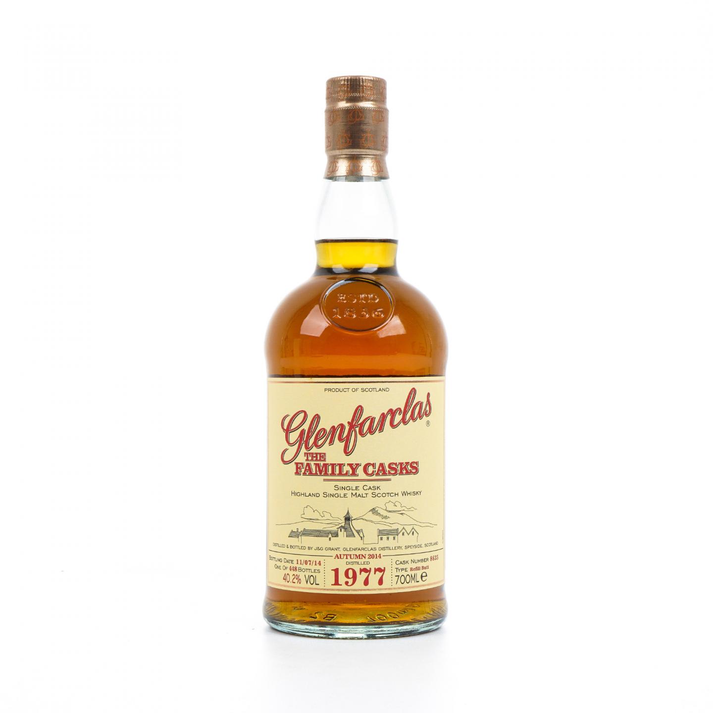 Glenfarclas 格兰花格 1977-2014 家族桶#8635