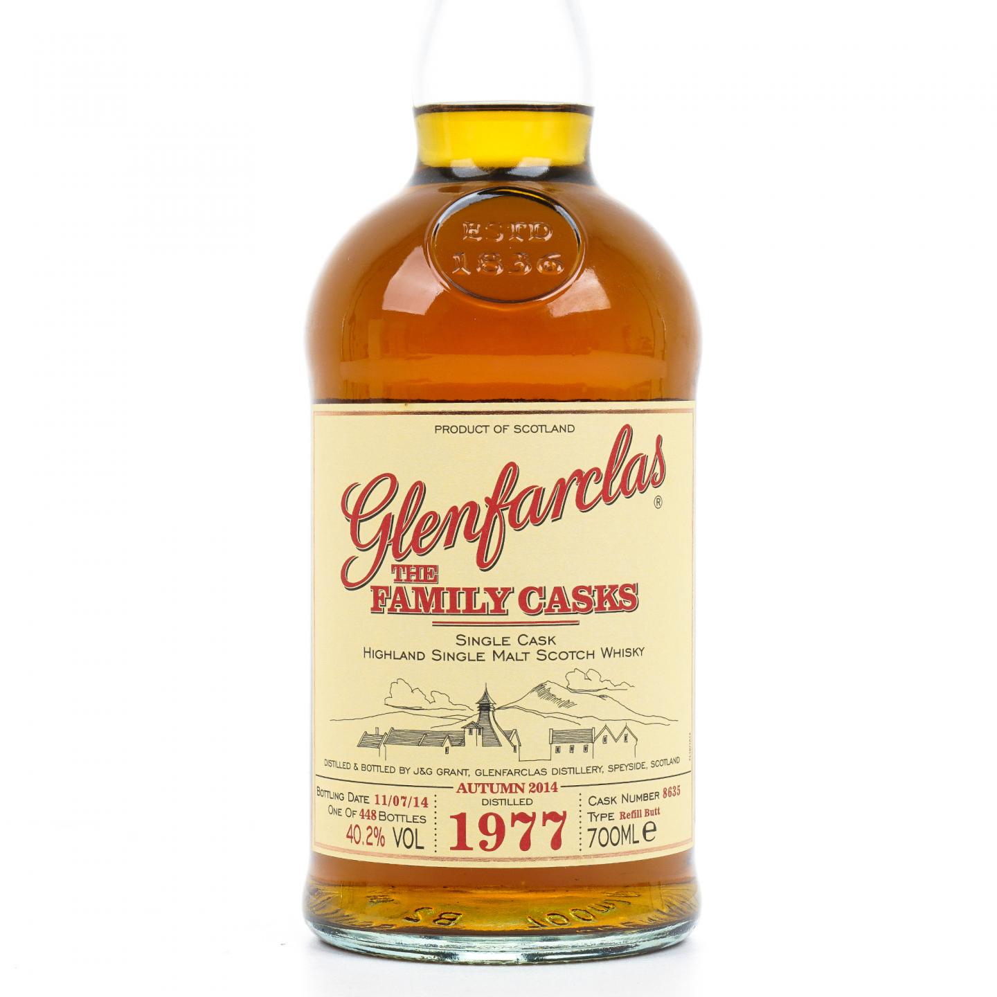 Glenfarclas 格兰花格 1977-2014 家族桶#8635