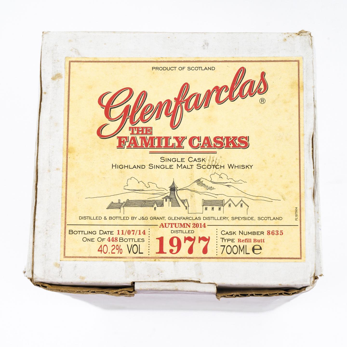 Glenfarclas 格兰花格 1977-2014 家族桶#8635