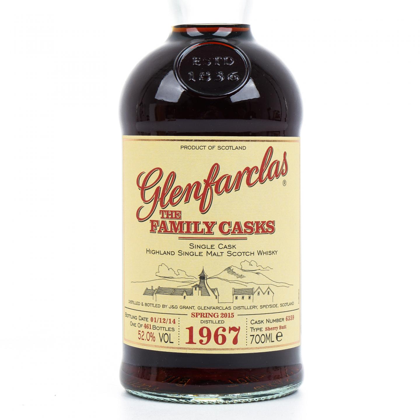 Glenfarclas 格兰花格 1967-2014 家族桶#6359