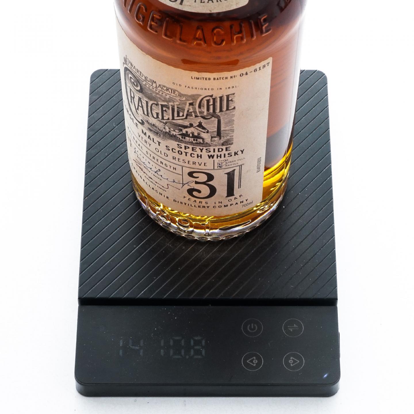 Craigellachie 克莱拉奇 31年 Very Old Reserve 桶强