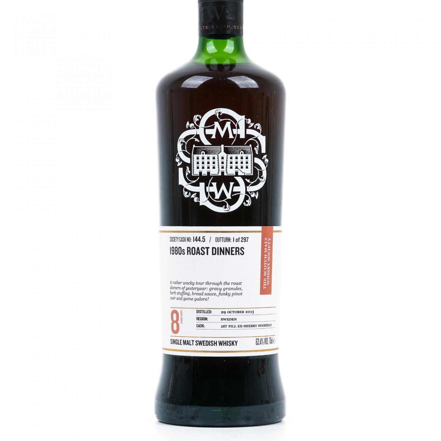 SMWS 144.5 海歌 8年 2013 雪莉桶