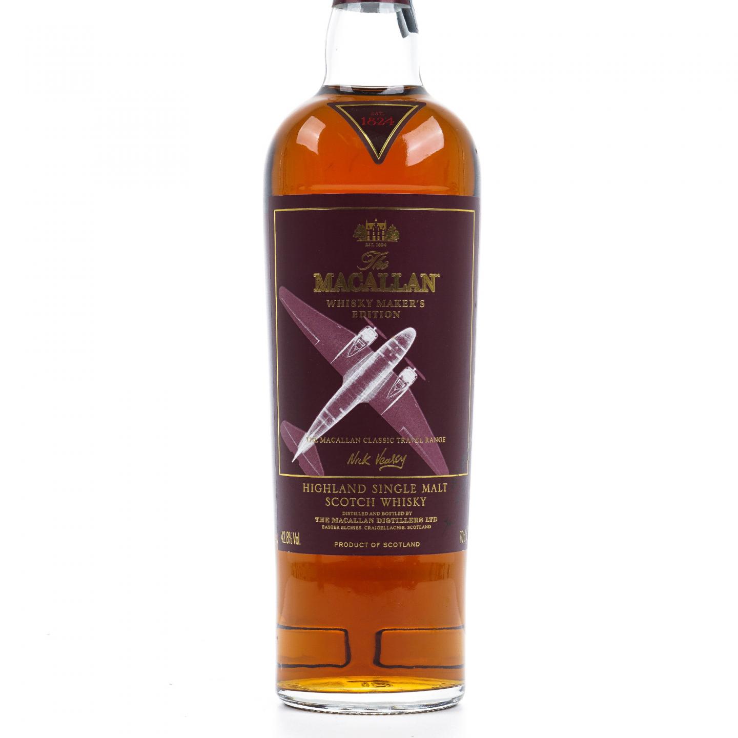 Macallan 麦卡伦 1930's 旅行组系列 飞机标