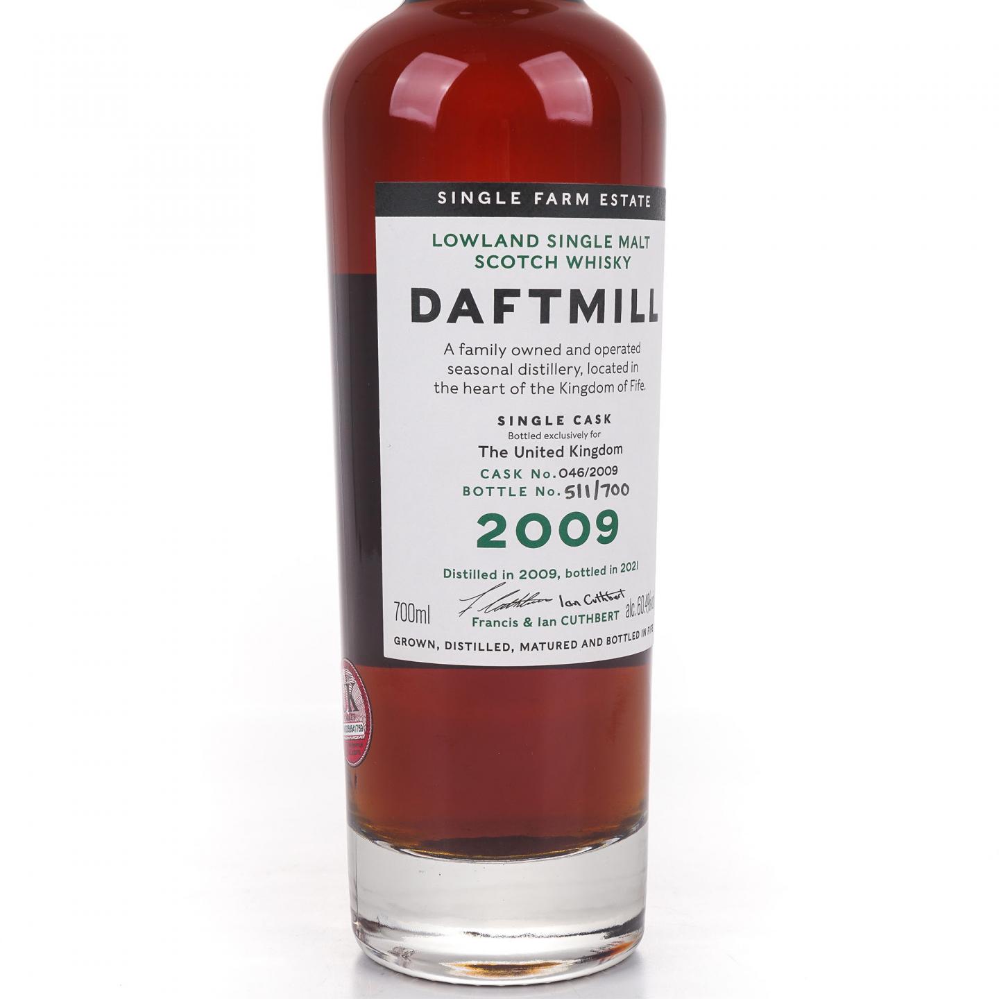 Daftmill 达夫特米尔 2009-2021 单桶#046/2009