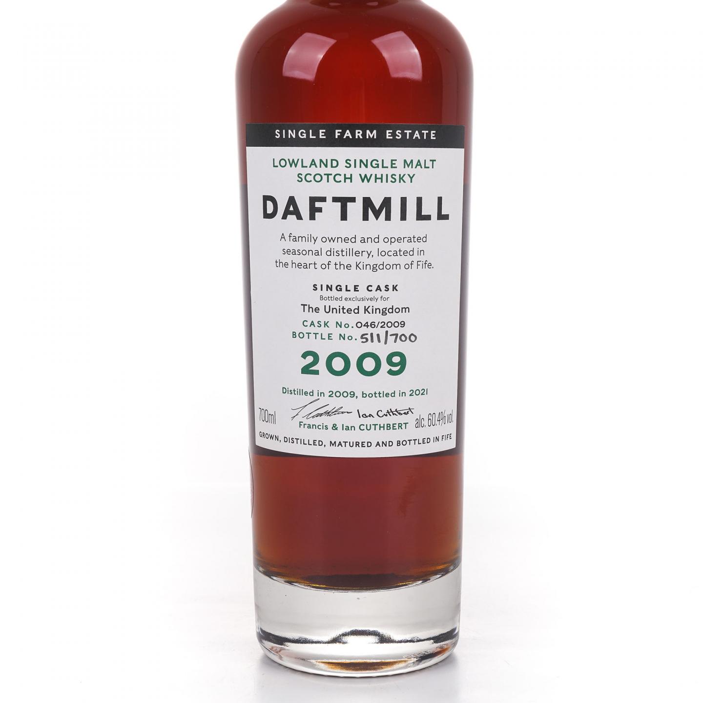 Daftmill 达夫特米尔 2009-2021 单桶#046/2009