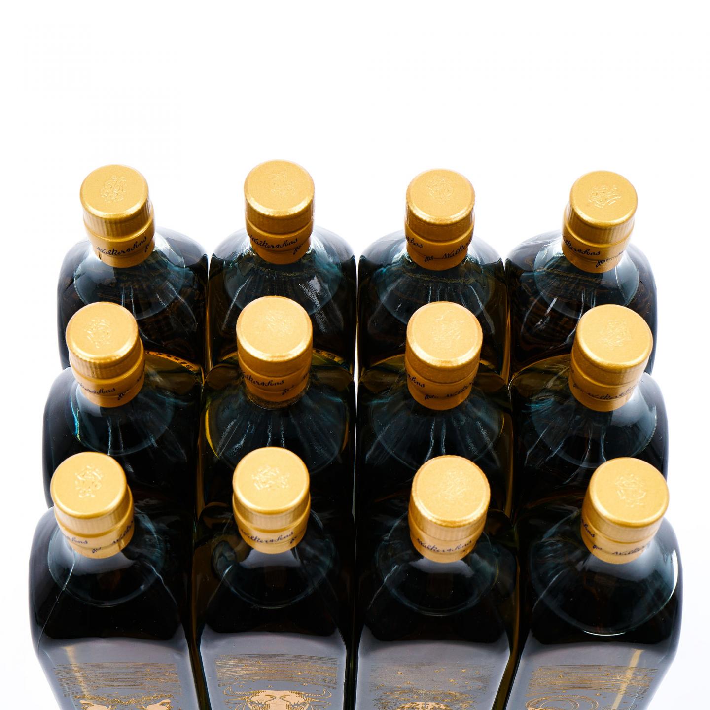 【中样】Johnnie Walker 尊尼获加 蓝牌 十二星座系列全套 200ml*12