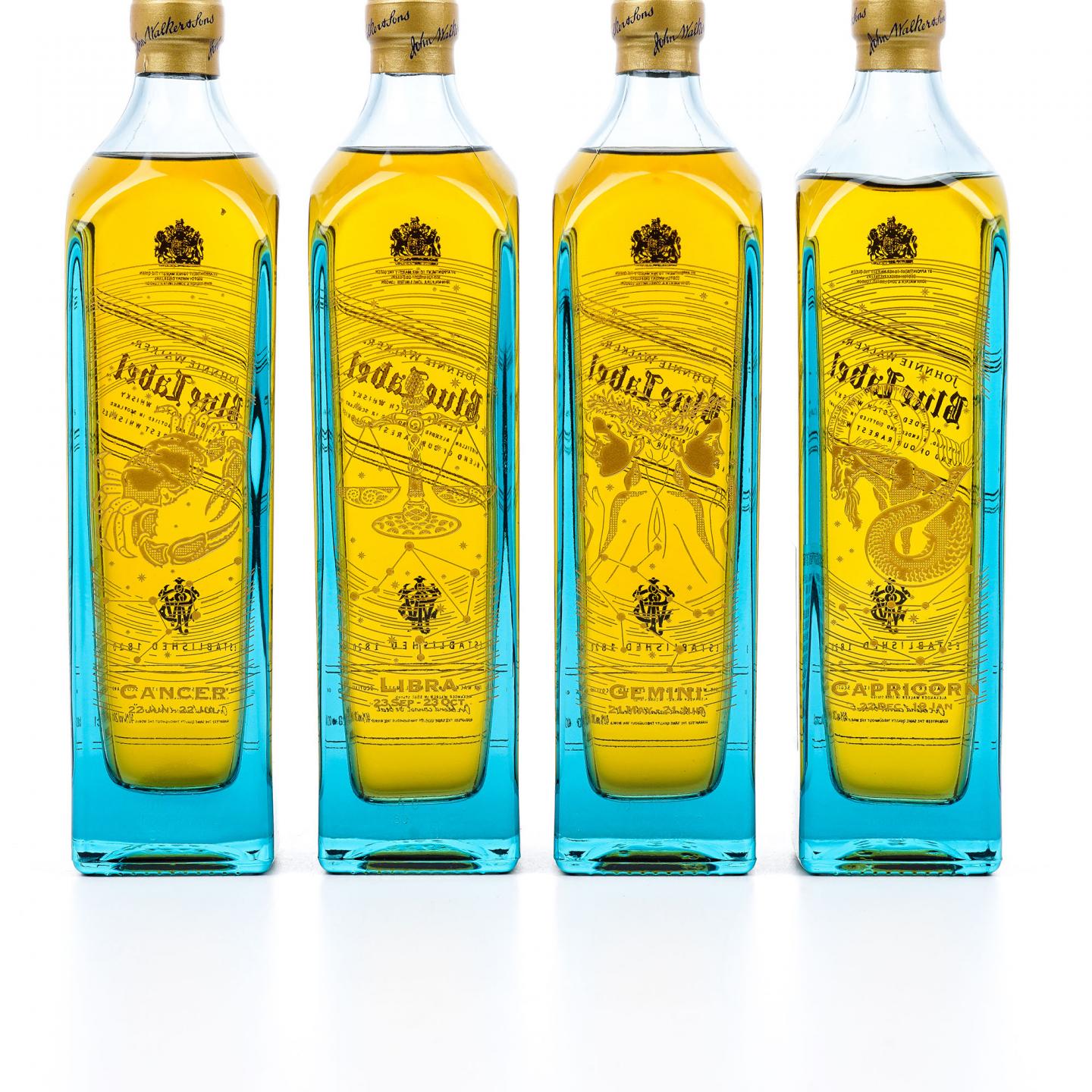 【中样】Johnnie Walker 尊尼获加 蓝牌 十二星座系列全套 200ml*12