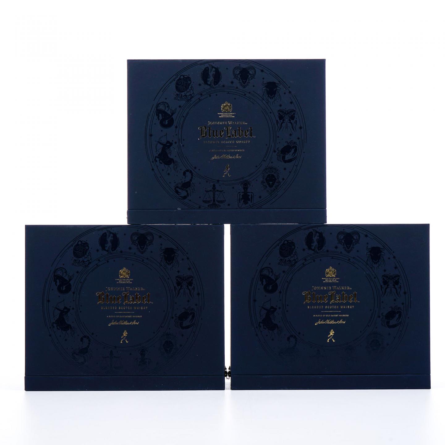 【中样】Johnnie Walker 尊尼获加 蓝牌 十二星座系列全套 200ml*12