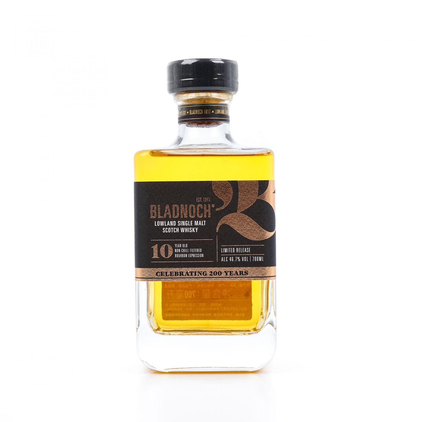 Bladnoch 磐火 10年 2018 200周年纪念