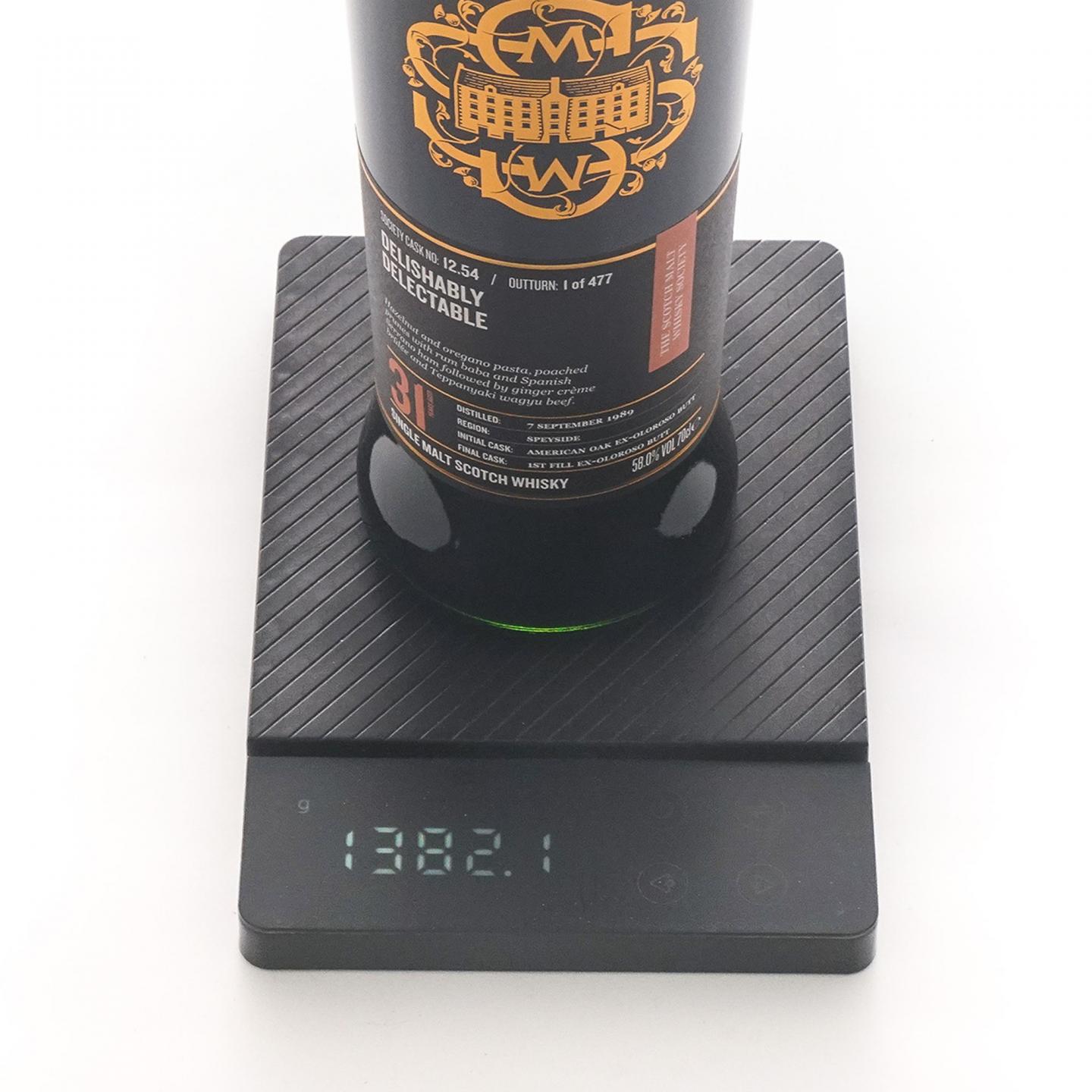 SMWS 12.54 本利亚克 31年 1989 雪莉桶