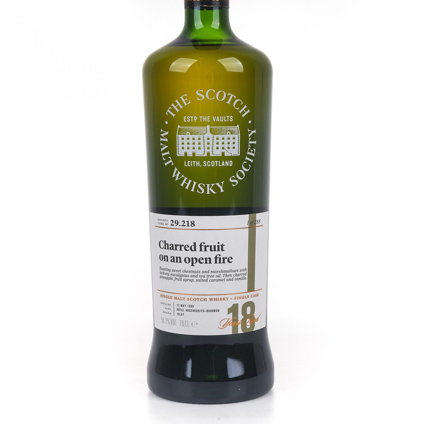 SMWS 29.218 拉弗格 18年 1998